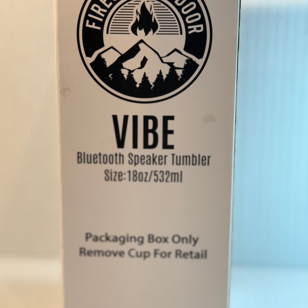 🆕 Fire Outdoor Vibe Bluetooth Speaker Tumbler 🆕